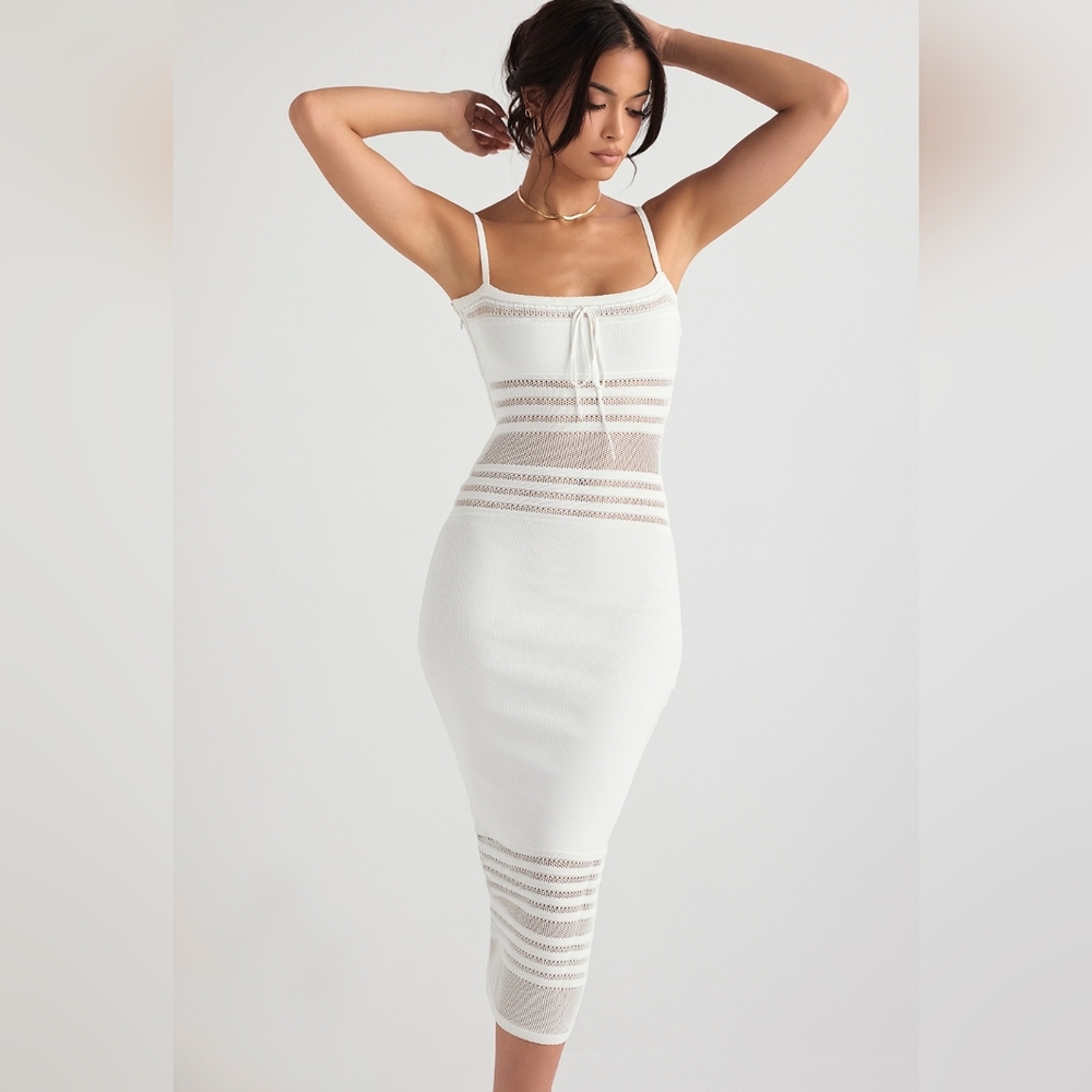 House of CB White Strapless Dress - Picture 2 of 7